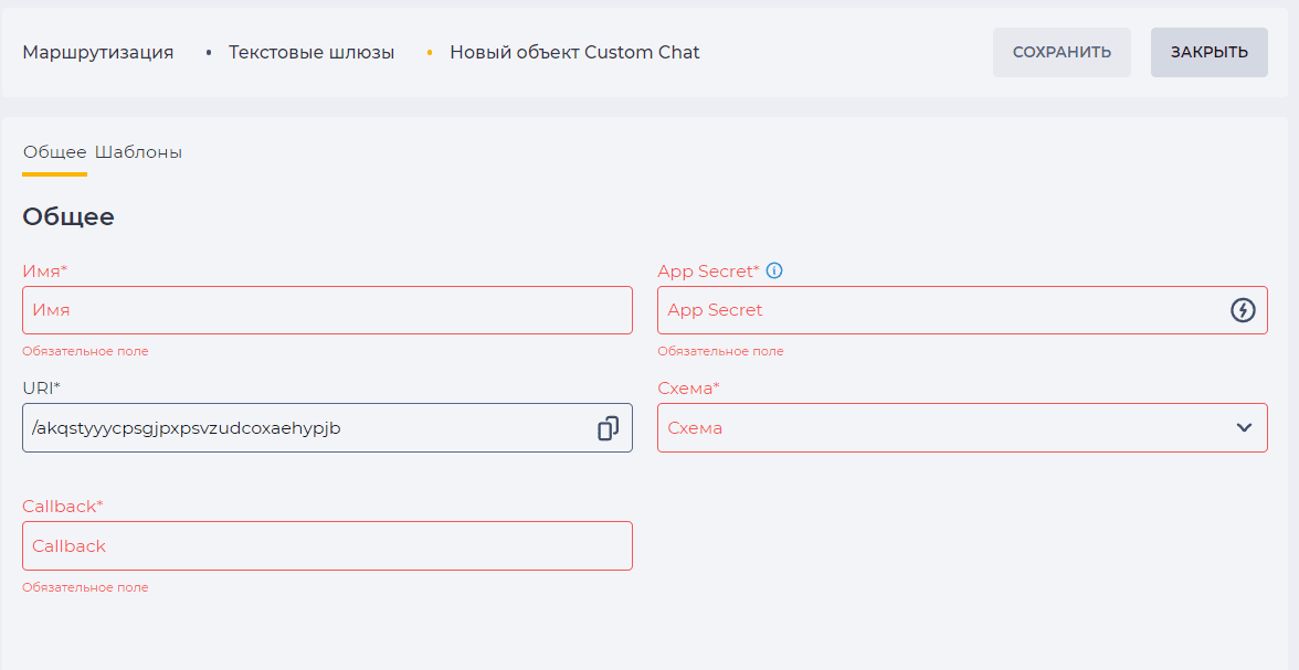 Страница детали Общее (Custom Chat).png